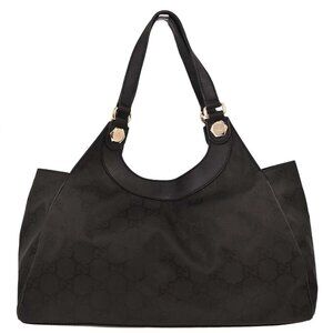 Gucci Black GG Handbag